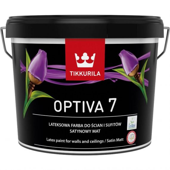 Farba Lateksowa Optiva Satin Matt 2,7L Baza-A Tikkurila