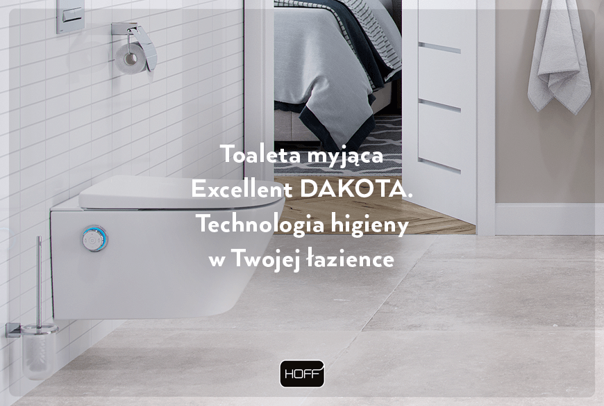 Toaleta myjąca Excellent DAKOTA. Technologia higieny w Twojej łazience