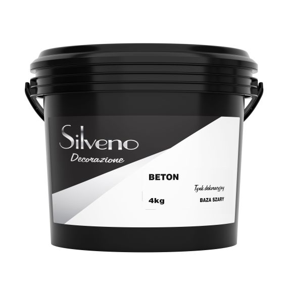 Tynk Dekoracyjny Efekt Betonu 4kg Silveno