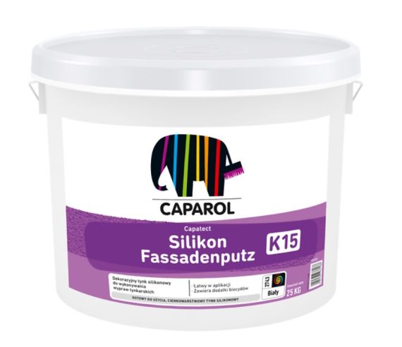 Tynk Silikonowy Capatect Standard Fassadenputz K15 25Kg Caparol Tynk Silikonowy Capatect Standard Fassadenputz K15 25Kg Caparol