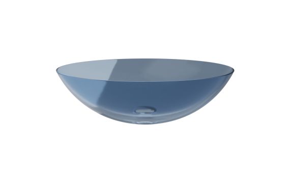 Umywalka Nablatowa Anya Uma-50-Bwc 50x35x15 Blue Wave Besco