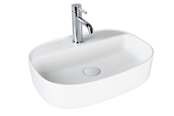 Umywalka Nablatowa Arosa 2000225138 51x38x12 Biały Bevisa