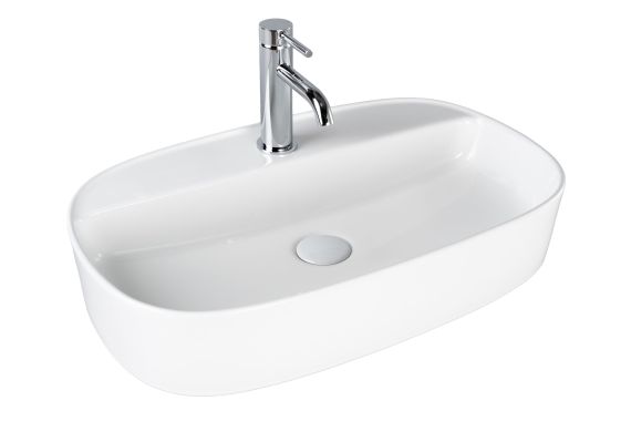 Umywalka Nablatowa Arosa 2000226138 61x38x12 Biały Bevisa