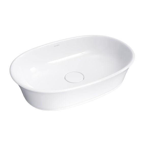 Umywalka Nablatowa Classica Biały 61x40 CLASSICAUNBP Omnires