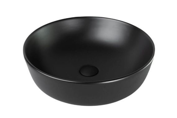 Umywalka Nablatowa Lusana 2150214214BM 42x42x14 Black Matt Bevisa
