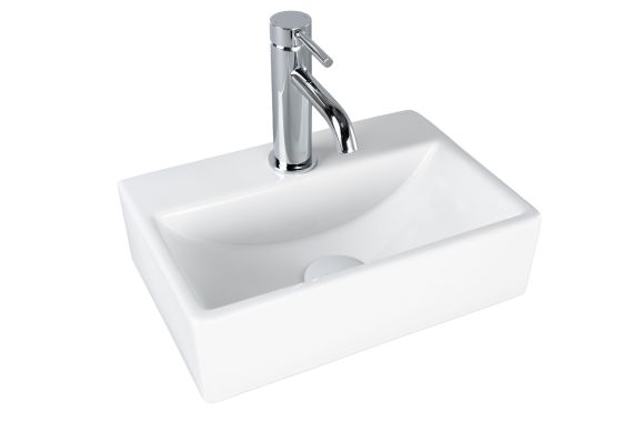 Umywalka Nablatowa Tirano 2750223726 37x25,5x10,5 Biały Bevisa