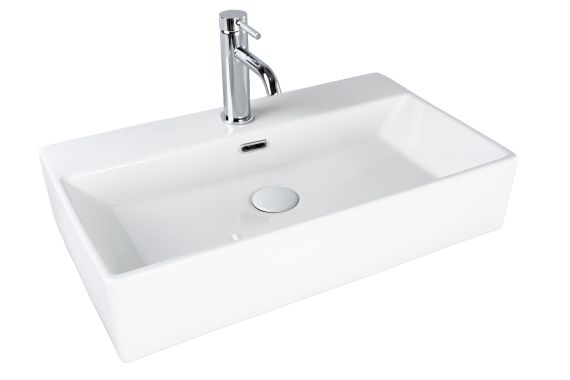 Umywalka Nablatowa Tirano 2750226036 60x35,5x13 Biały Bevisa