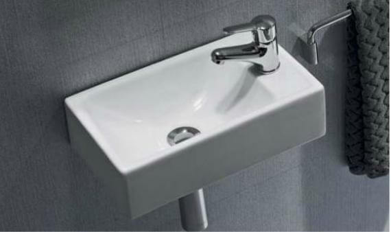 Umywalka Wisząca Petit 40x21,7  Prawa Sanitana