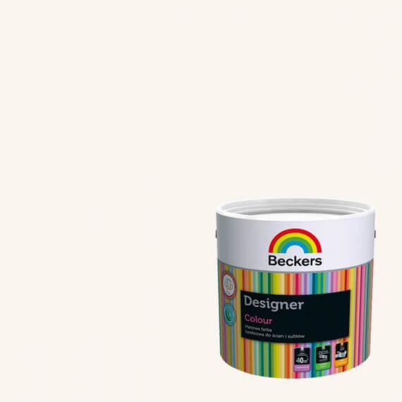 Farba Lateksowa Designer Colour Vanilla Cream 2,5L Beckers