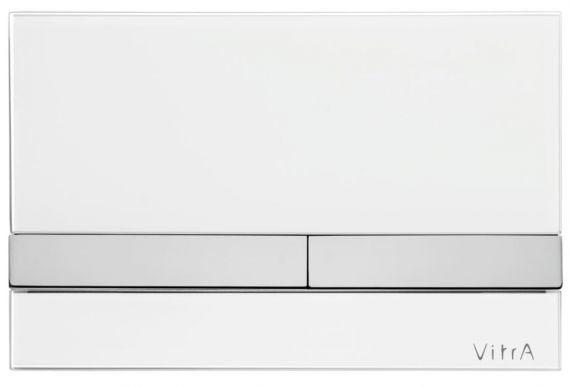 Przycisk Select Spłukujący Do Stelaża Biały 740-1100 16,5 x 24 cm Vitra