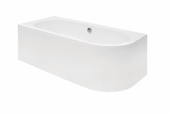Wanna Asymetryczna Avita Prawa 170x75 Besco