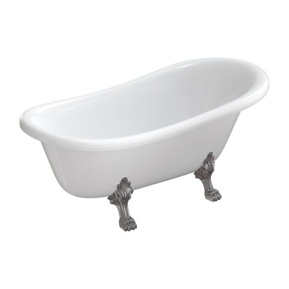 Wanna Wolnostojąca Atena Biały 157x77 ATENA157BP Omnires