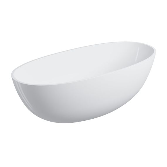 Wanna Wolnostojąca Shell Biały 160x75 SHELLWWBP Omnires