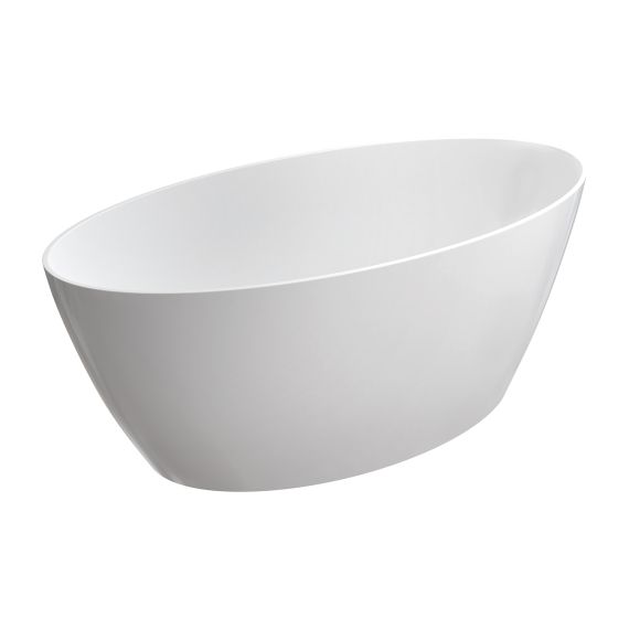 Wanna Wolnostojąca Siena Biały 160,5x80,5 SIENAWWBP Omnires