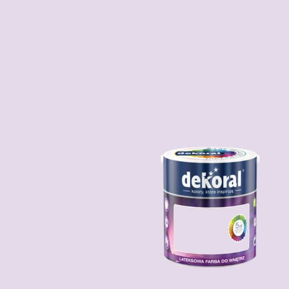 Farba Lateksowa Akrylit W Kolor Wrzosowy Pastelowy 2.5l Dekoral