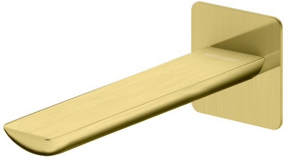 Wylewka Wody Experience Brushed Gold 20cm QW230EGDB Kohlman Wylewka Wody Experience Brushed Gold 20cm QW230EGDB Kohlman