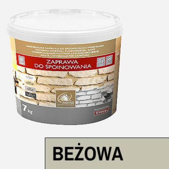 Zaprawa Do Fugowania Classic Beż 7kg Stegu