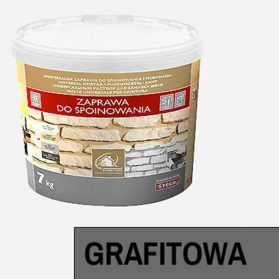 Zaprawa Do Fugowania Classic Grafit 7kg Stegu