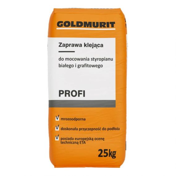 Zaprawa Klejąca Do Styropianu Białego I Gruntowego 25 Kg Goldmurit