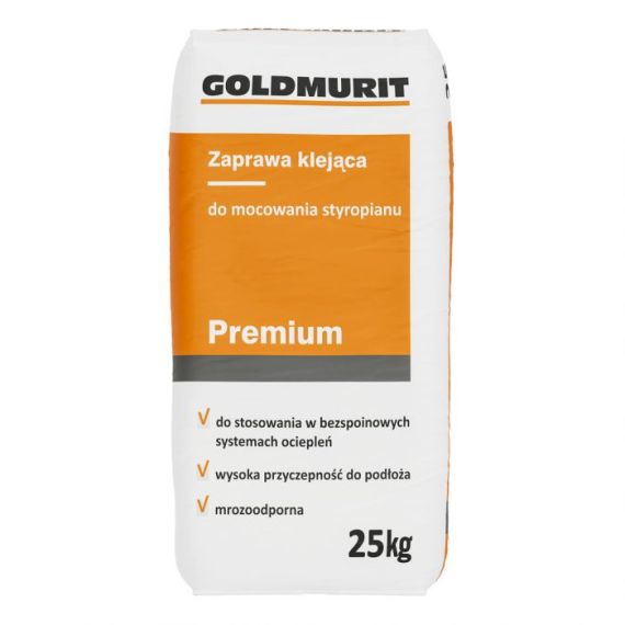 Zaprawa Klejąca Do Mocowania Styropianu 25kg Goldmurit