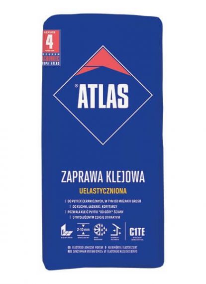 Zaprawa Klejowa Uelastyczniona - Klej Uniwersalny 5Kg Atlas