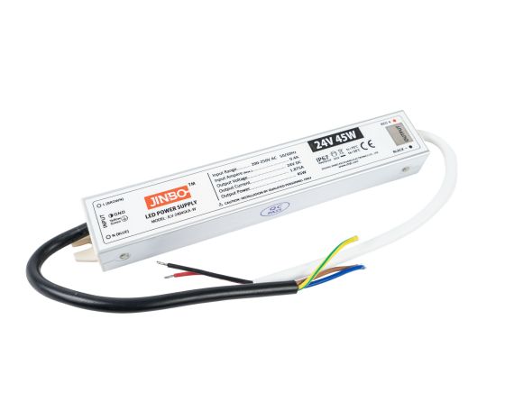 Zasilacz IP67 Do Taśmy LED - 24V 1.875A 45W Kingled