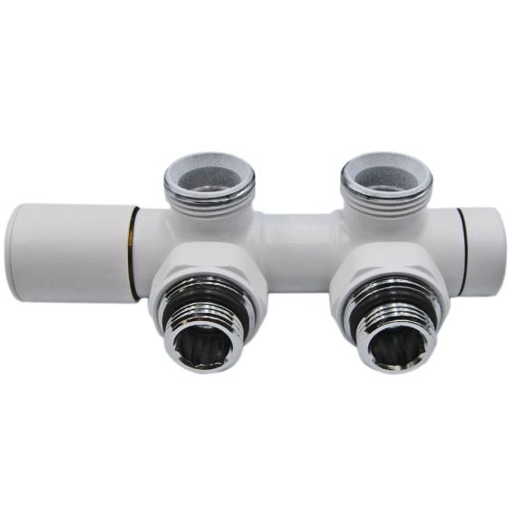 Zestaw Grzejnikowy Twins Lewy Biały A000M873A006/L(PEX) Varioterm
