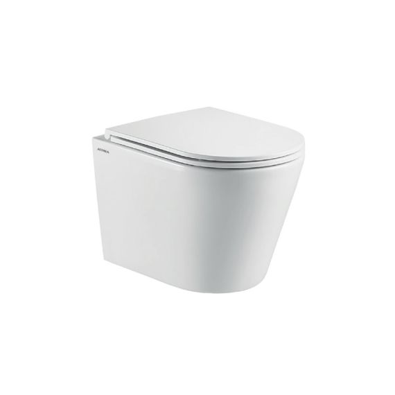 Zestaw Miska WC Wisząca Rimless Oceano.2 Z Deską Wolnoopadającą OC013+OC007S Althea Zestaw Miska WC Wisząca Rimless Oceano.2 Z Deską Wolnoopadającą OC013+OC007S Althea