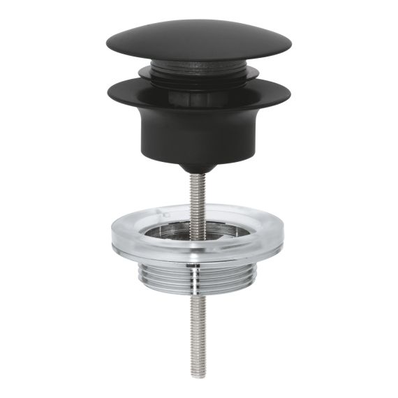 Zestaw Odpływowy Z Korkiem Click-Clack Phantom Black 29510KF0 Grohe