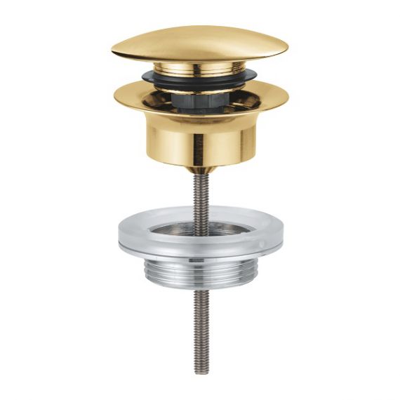 Zestaw Odpływowy Z Korkiem Typu Klik-Klak Brushed Cool Sunrise 65807GN0 Grohe
