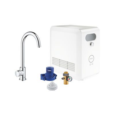Zestaw Startowy Mono Z Wylewką W Kształcie C GROHE Blue Professional 31302002 Grohe