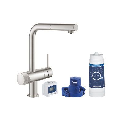 Zestaw Startowy GROHE Blue Pure Minta Stal Nierdzewna 30382DC0 Grohe