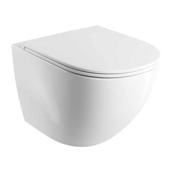 Zestaw WC Ottawa Biały 49x36,5 OTTAWAMWBP Omnires