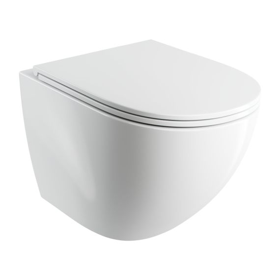 Zestaw WC Ottawa Comfort Biały 54x36,5 OTTAWACMWBP Omnires