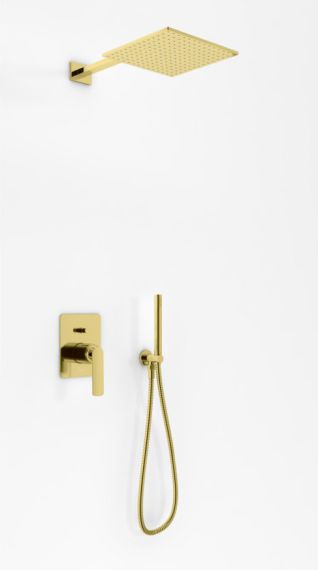 Zestaw Prysznicowy Experience Gold QW210EGDQ30 Kohlman Zestaw Prysznicowy Experience Gold QW210EGDQ30 Kohlman
