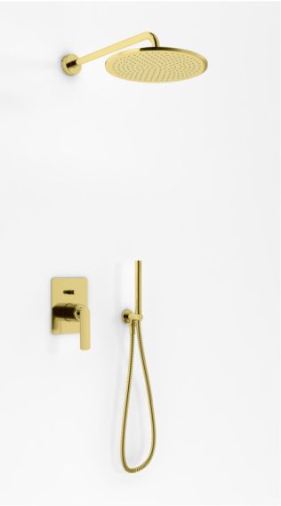 Zestaw Prysznicowy Experience Gold QW210EGDR30 Kohlman Zestaw Prysznicowy Experience Gold QW210EGDR30 Kohlman