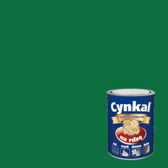 Farba Do Metalu Cynkal Zielony Miętowy 2,5L Malexim