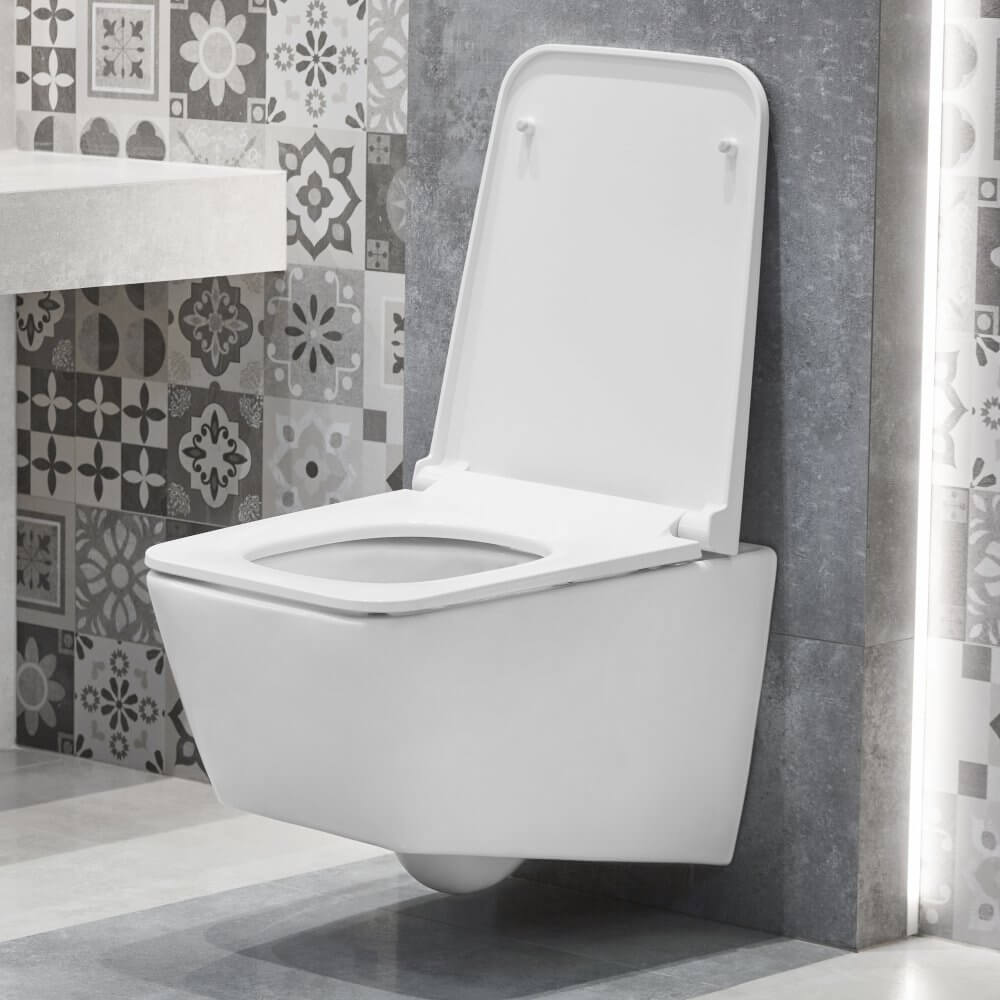 Jasnoszara łazienka Ocean Grey