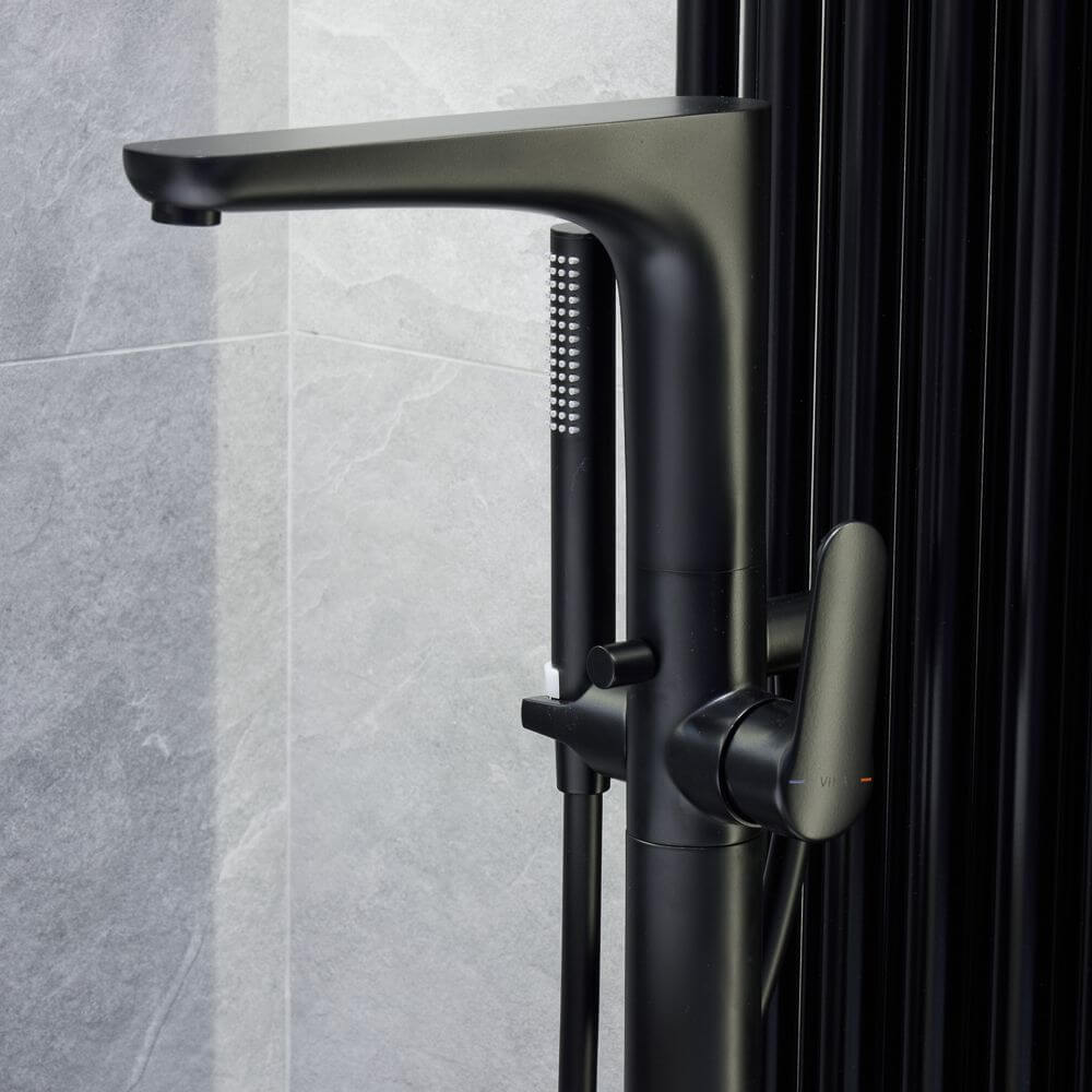 Łazienka w stylu Modern Retro Ash Black