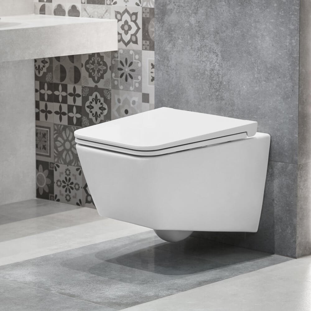 Jasnoszara łazienka Ocean Grey