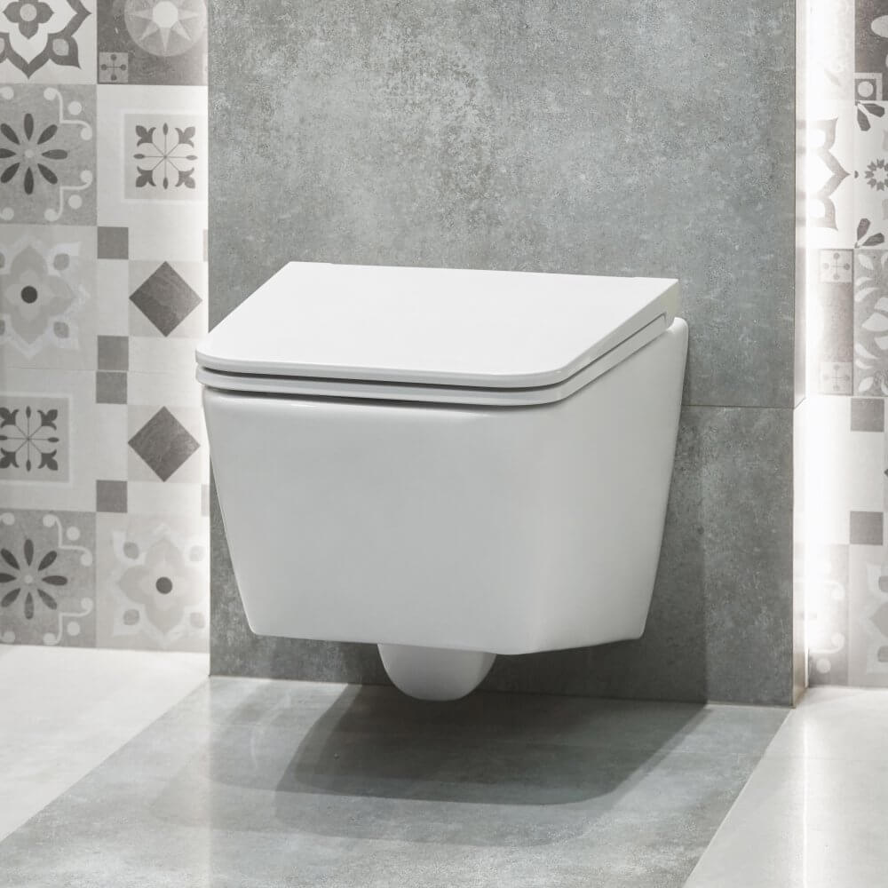 Jasnoszara łazienka Ocean Grey
