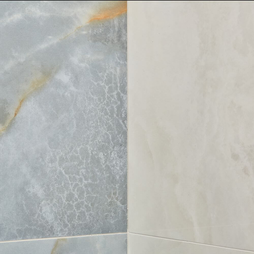 Aranżacja w stylu modern classic w odcieniach błękitu Bunkyo