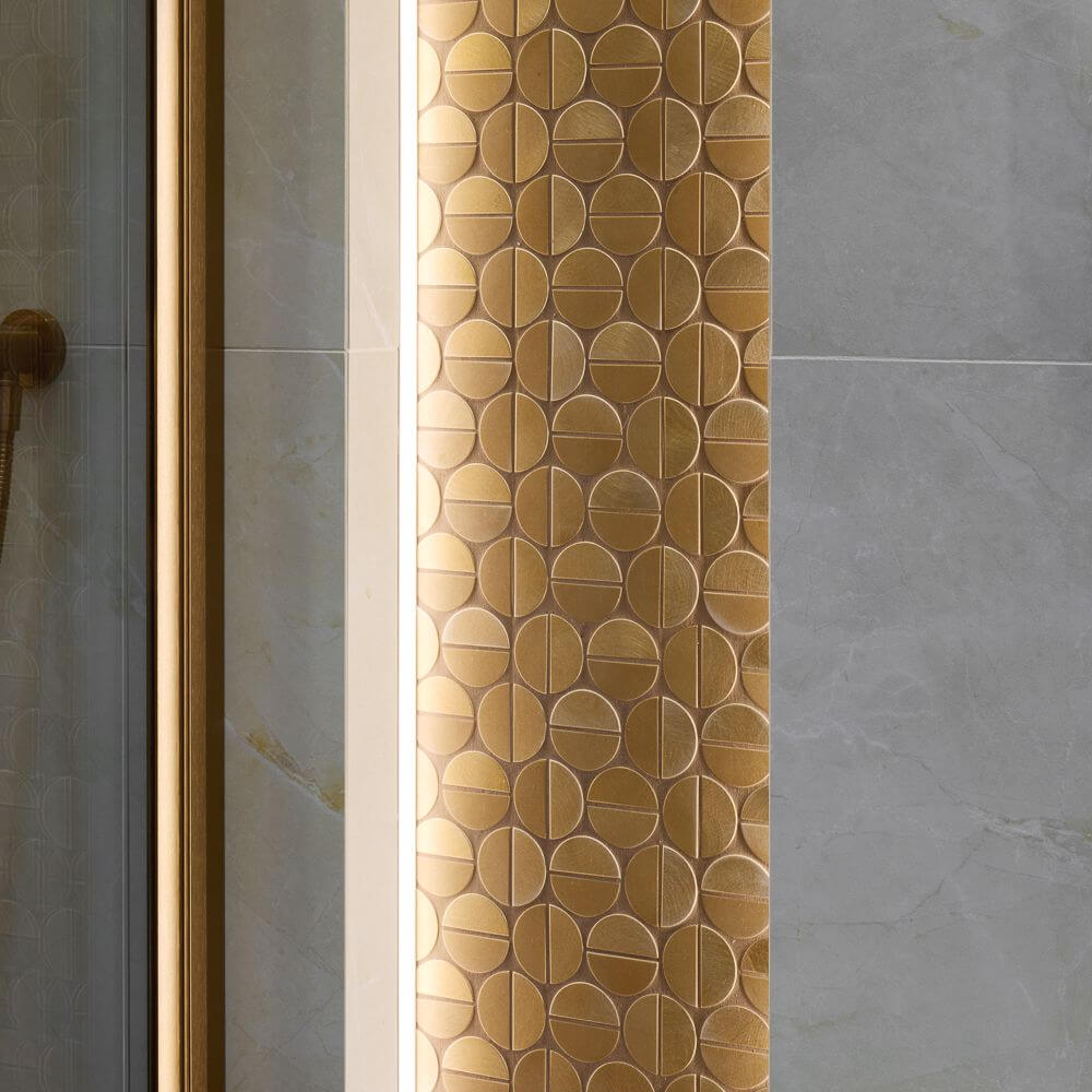 Elegancka łazienka w ciepłych beżach z płytkami Elegant Look Beige