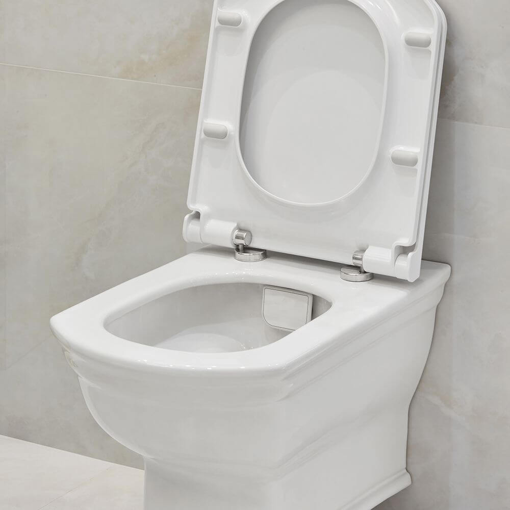 Aranżacja w stylu modern classic w odcieniach błękitu Bunkyo